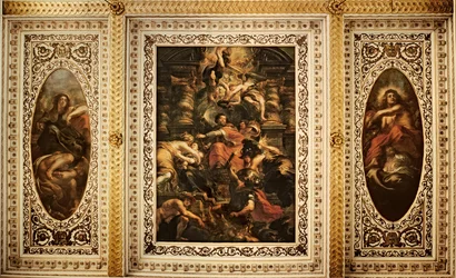 Die Decke von Whitehall: Die friedliche Herrschaft von König James I. (1566-1625), 1632-34